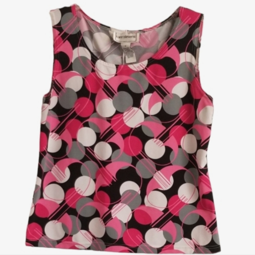 Karen Steven's Patterned Top